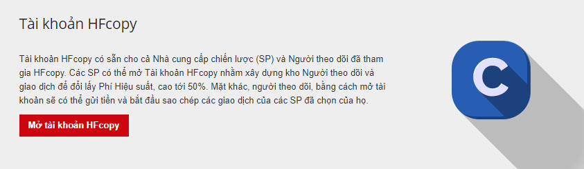 Hotforex review tài khoản hfcopy