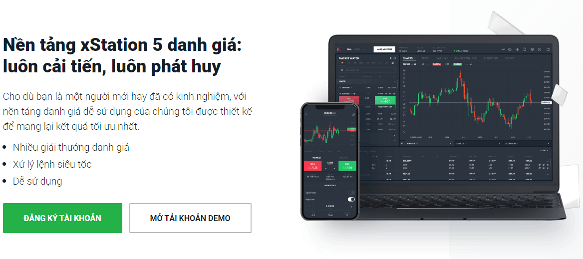 Đánh giá sàn XTB